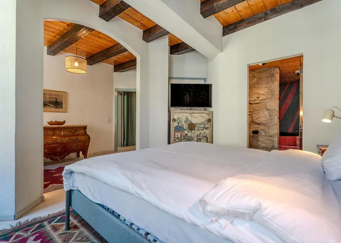 Lakeside-apartment-2 Avec Grande Terrasse Et Vue Panoramique Sur Le 沃韦