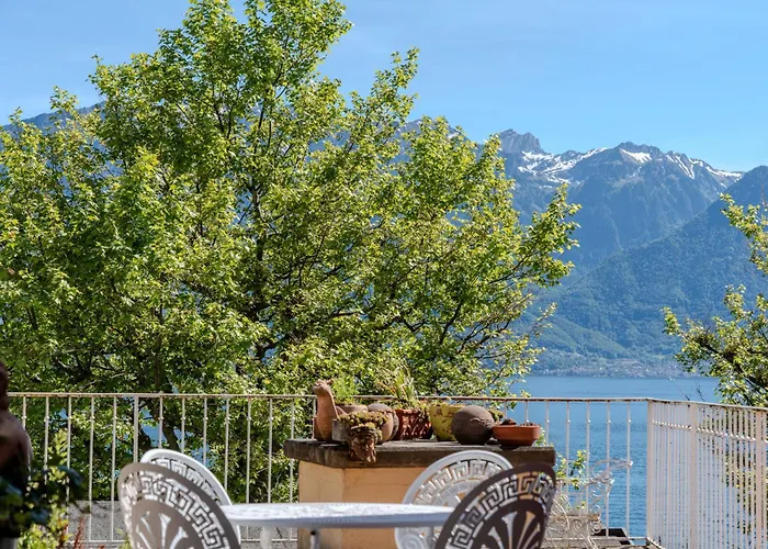 Lakeside-apartment-2 Avec Grande Terrasse Et Vue Panoramique Sur Le Апартаменты